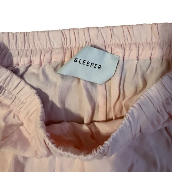 Sleeper Pink Feather-Trim Pajama Set - Picture 8 of 10